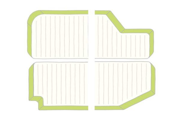 Matratzen für Wohnmobile Standardformen