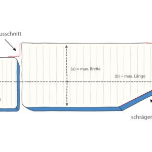 Topper nach individuellem Maß