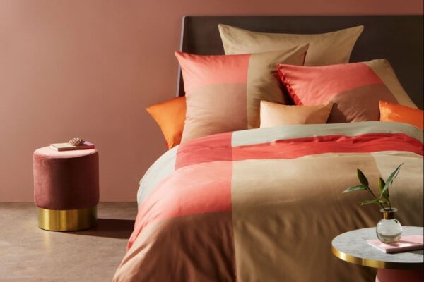 Satin-Bettwäsche BedArt 114259 terracotta (fleuresse)